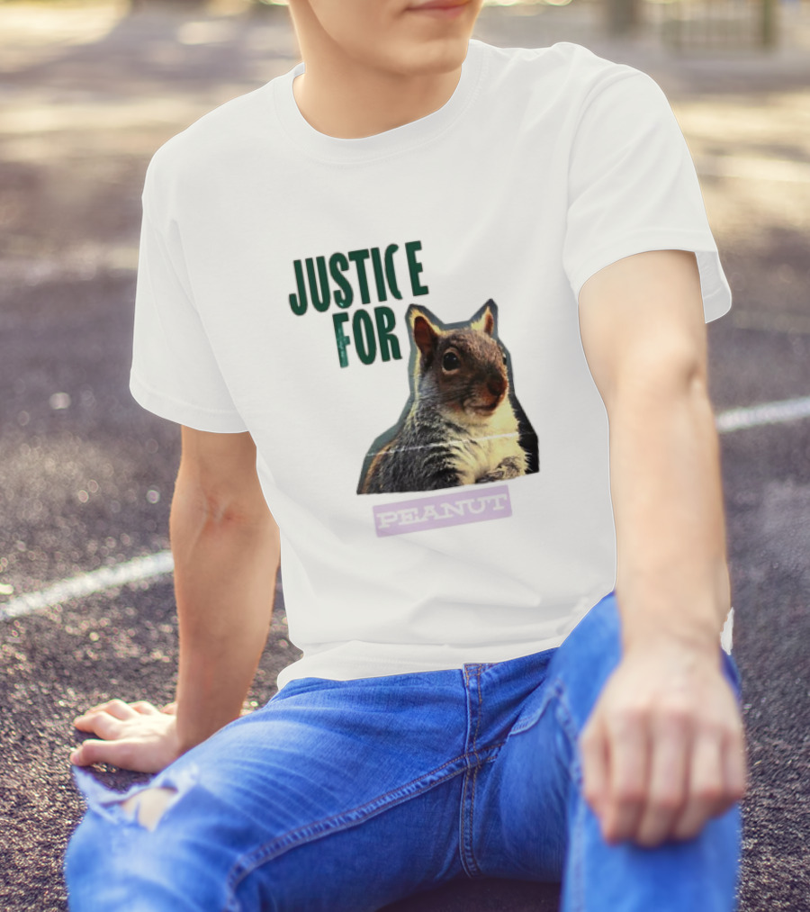 Justice For Peanut Squirrel T-Shirt