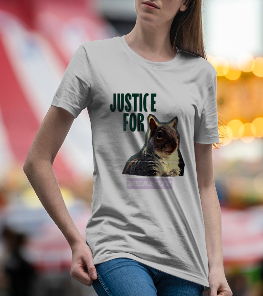 Justice For Peanut Squirrel T-Shirt