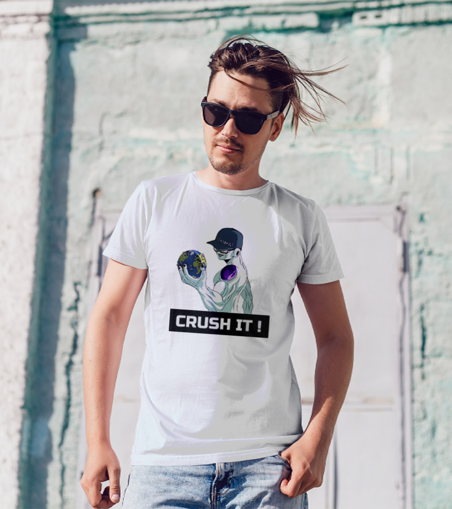 Geekdom101 Frieza Crush It World T-Shirt