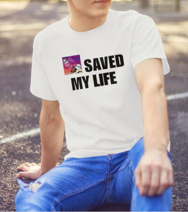 Kanye West Graduation Album Cover Art Saved My Life T-Shirt