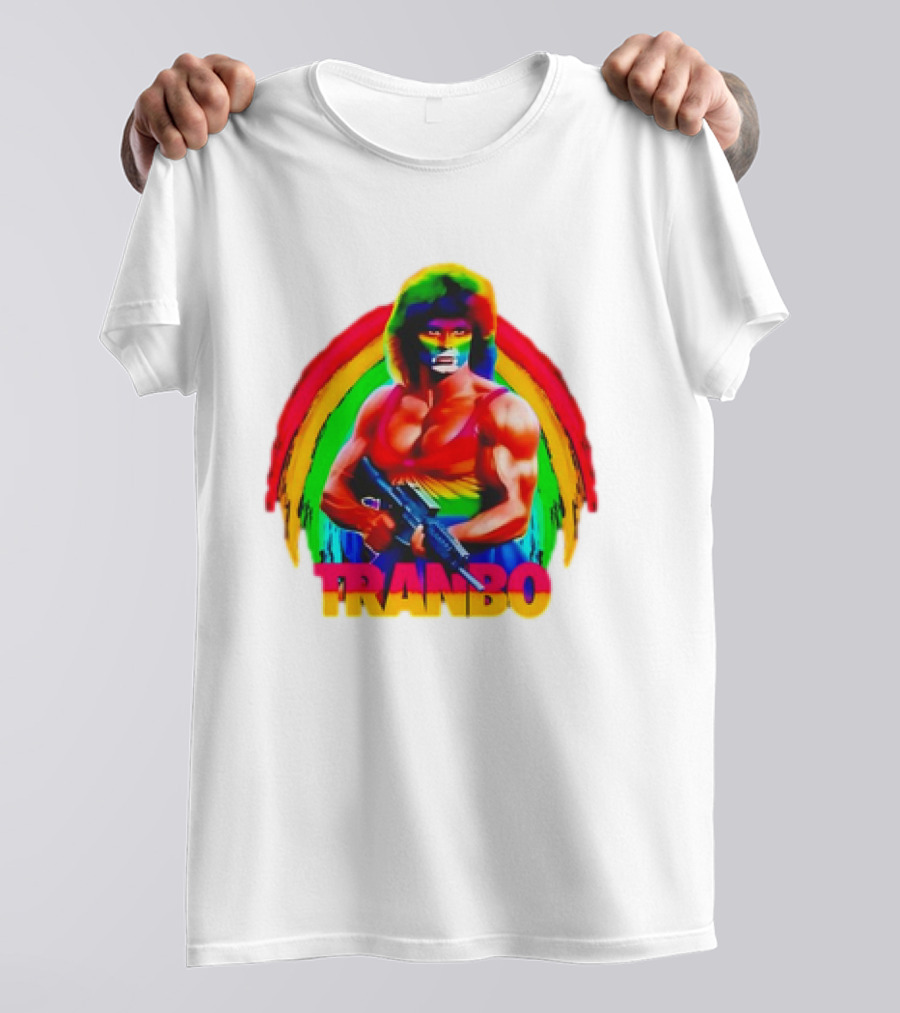 Tranbo Rambo Rainbow Warrior T-Shirt