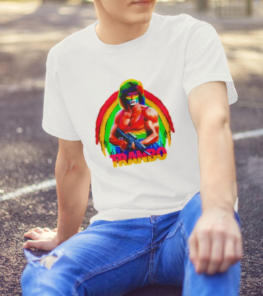Tranbo Rambo Rainbow Warrior T-Shirt