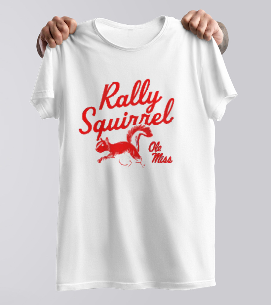 Ole Miss Rally Squirrel T-Shirt