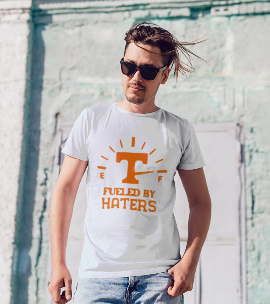 Tennessee Volunteers Fueled By Haters T Speedometer T-Shirt