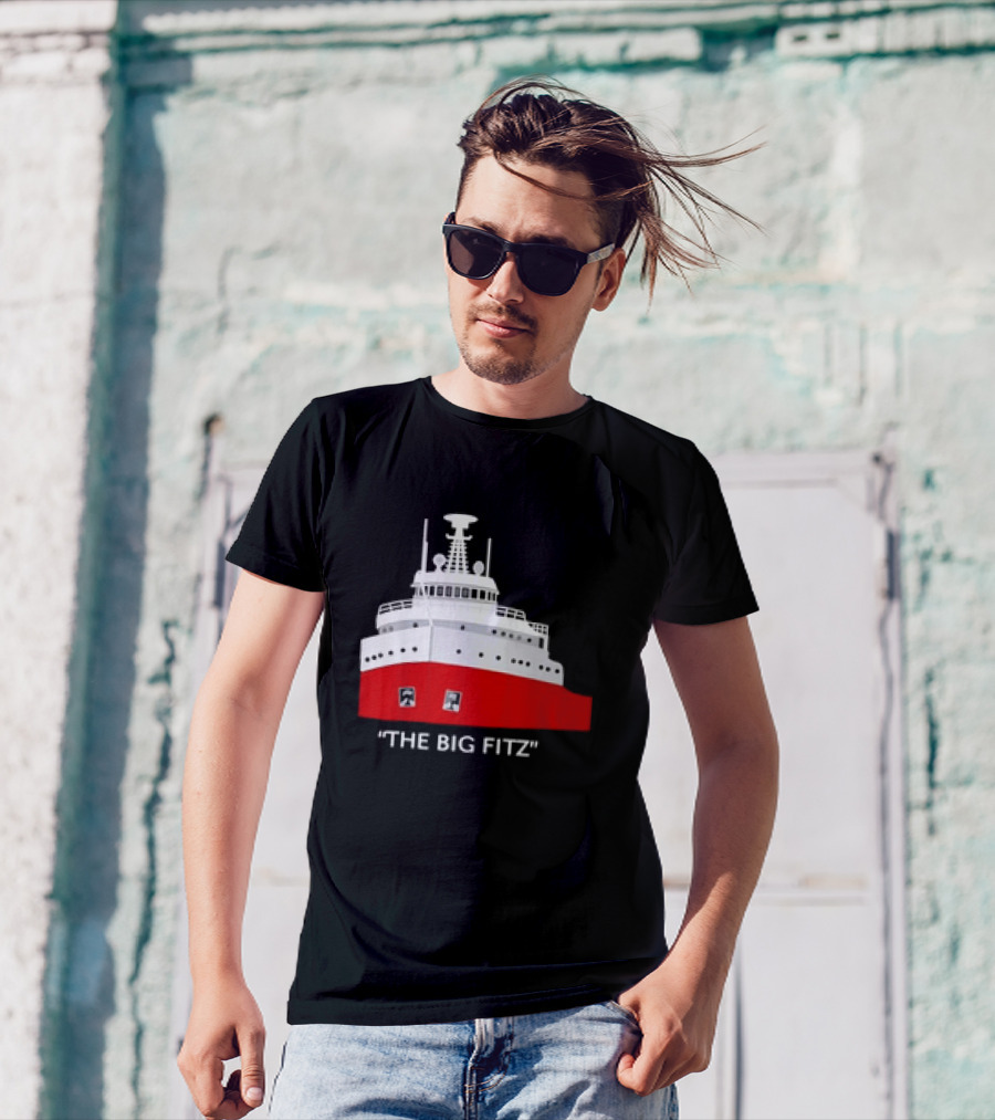 The Big Fitz Edmund Fitzgerald Nautical T-Shirt