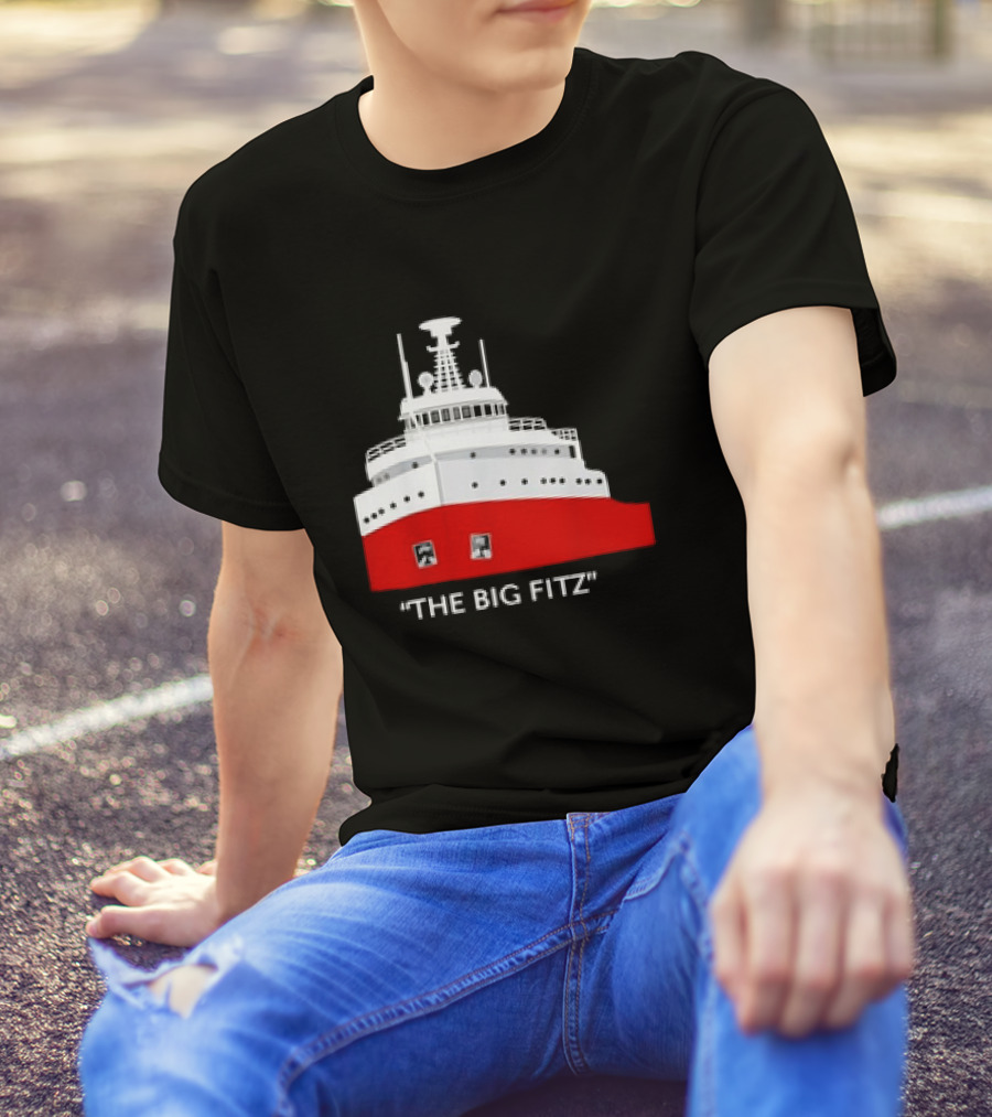 The Big Fitz Edmund Fitzgerald Nautical T-Shirt