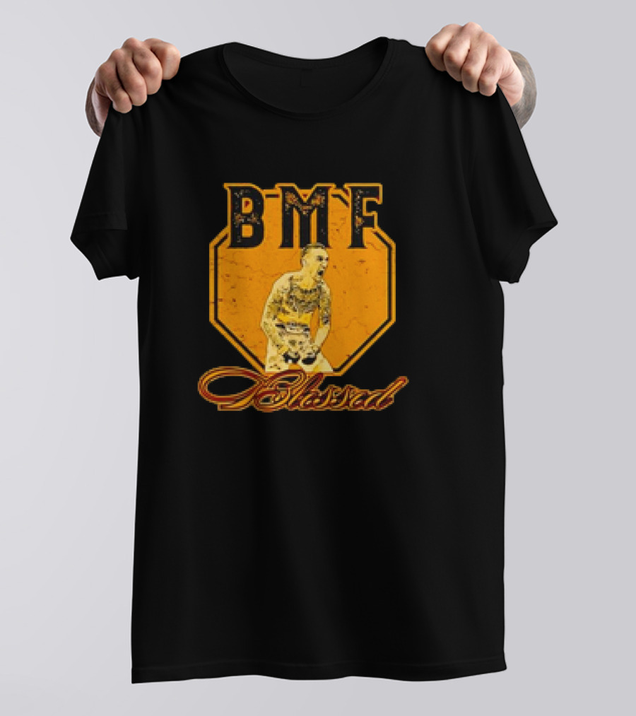 BMF Blessed Max Holloway UFC T-Shirt