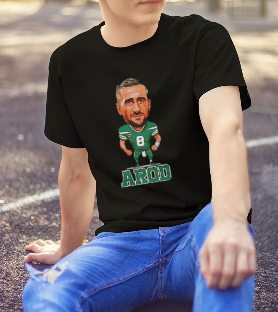 Vintage Aaron Rodgers AROD New York Jets Football Fan T-Shirt