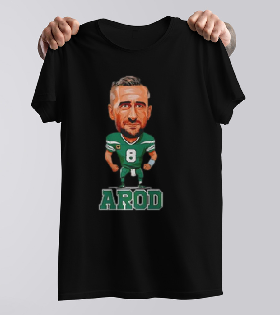 Vintage AROD Football Fan New York Jets Aaron Rodgers T-Shirt