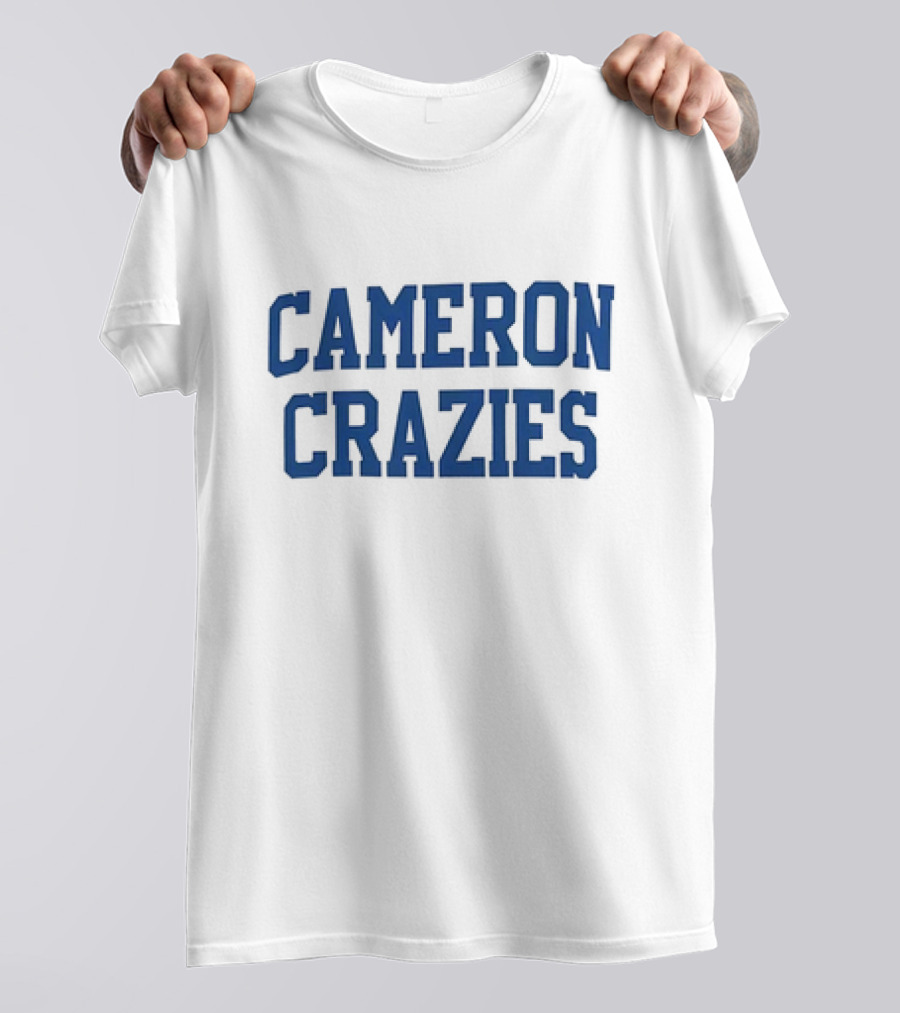 Cameron Crazies Duke Basketball Fan Spirit Enthusiasts Sports Team Supporters T-Shirt