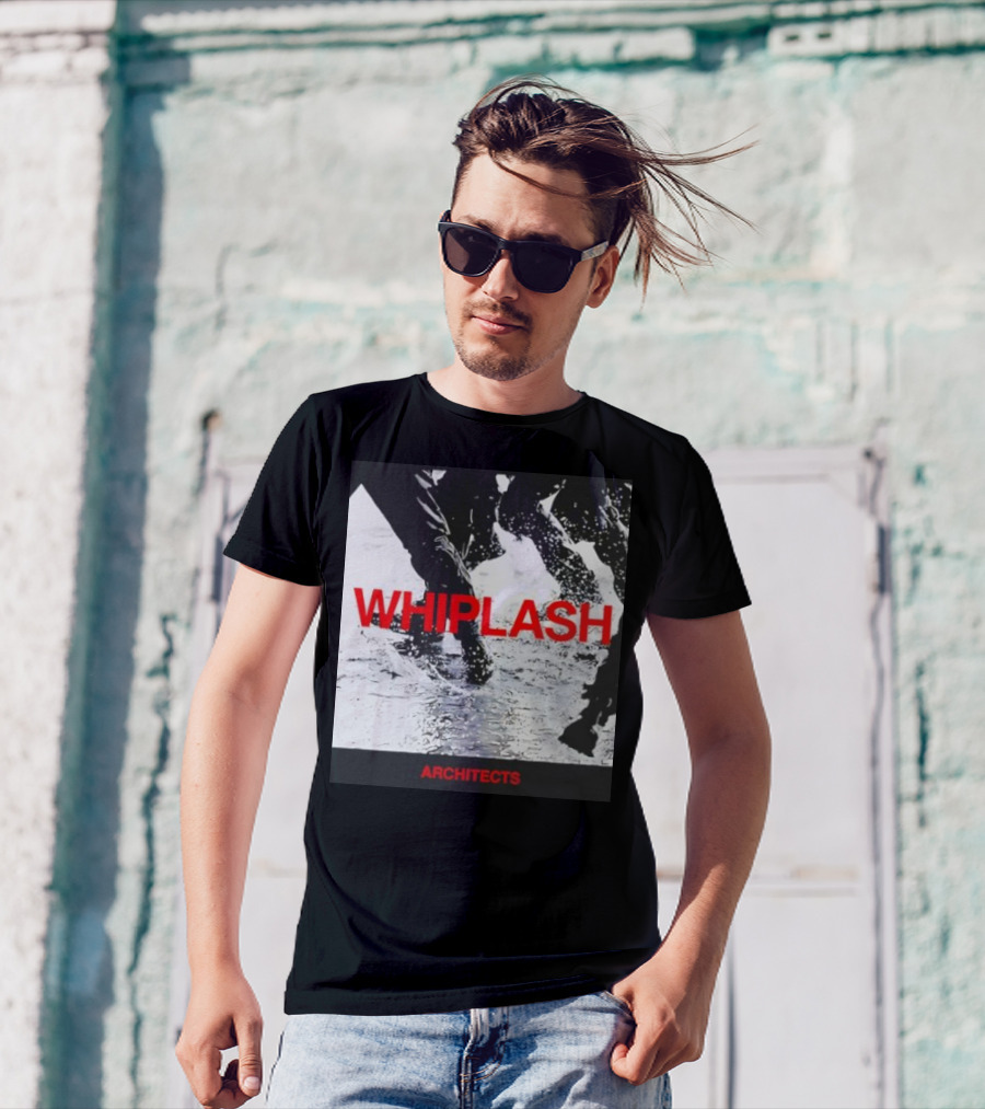 Whiplash Architects Single Black Photo Retro T-Shirt