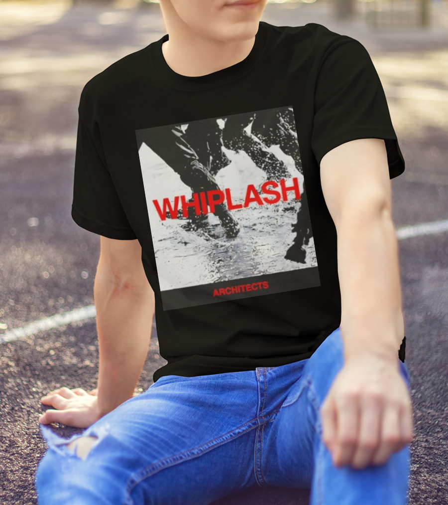 Whiplash Architects Single Black Photo Retro T-Shirt