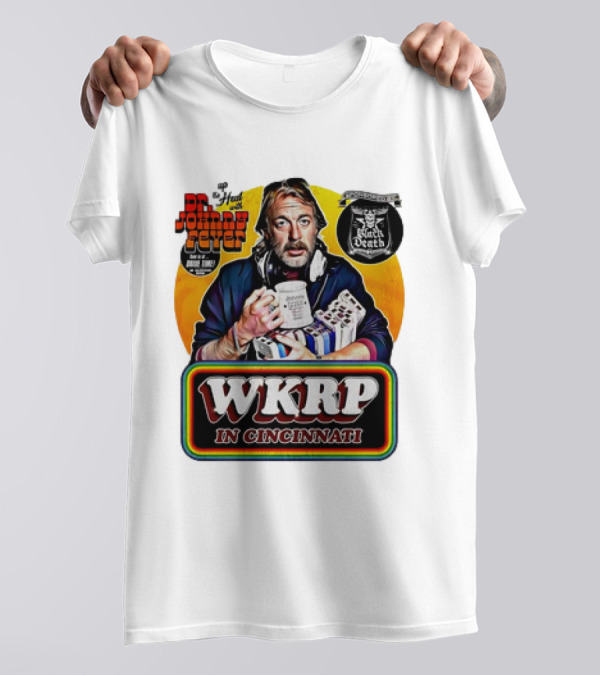 Dr Johnny Fever WKRP In Cincinnati Rock And Roll James Coffee Radio Mug T-Shirt