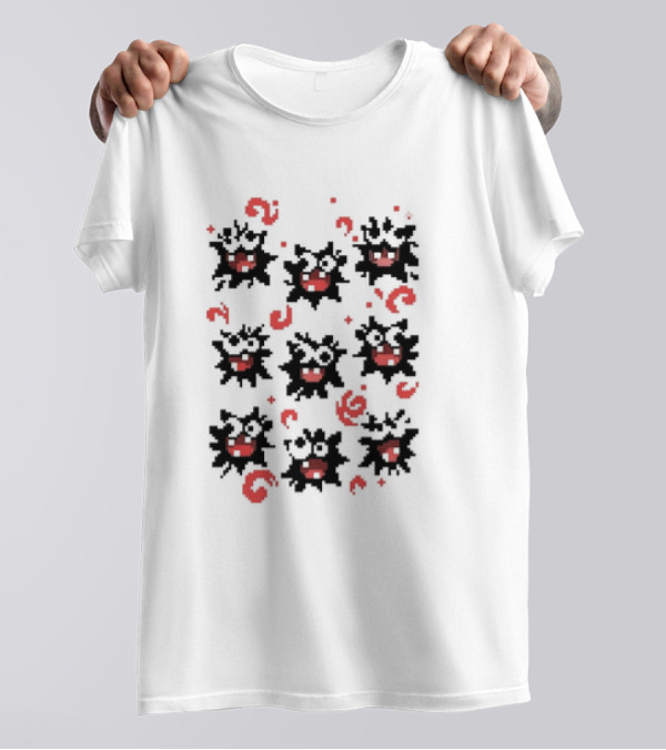 Fuzzies Super Mario World 2 Yoshi’s Island Dizzy Dancing Swirl T-Shirt