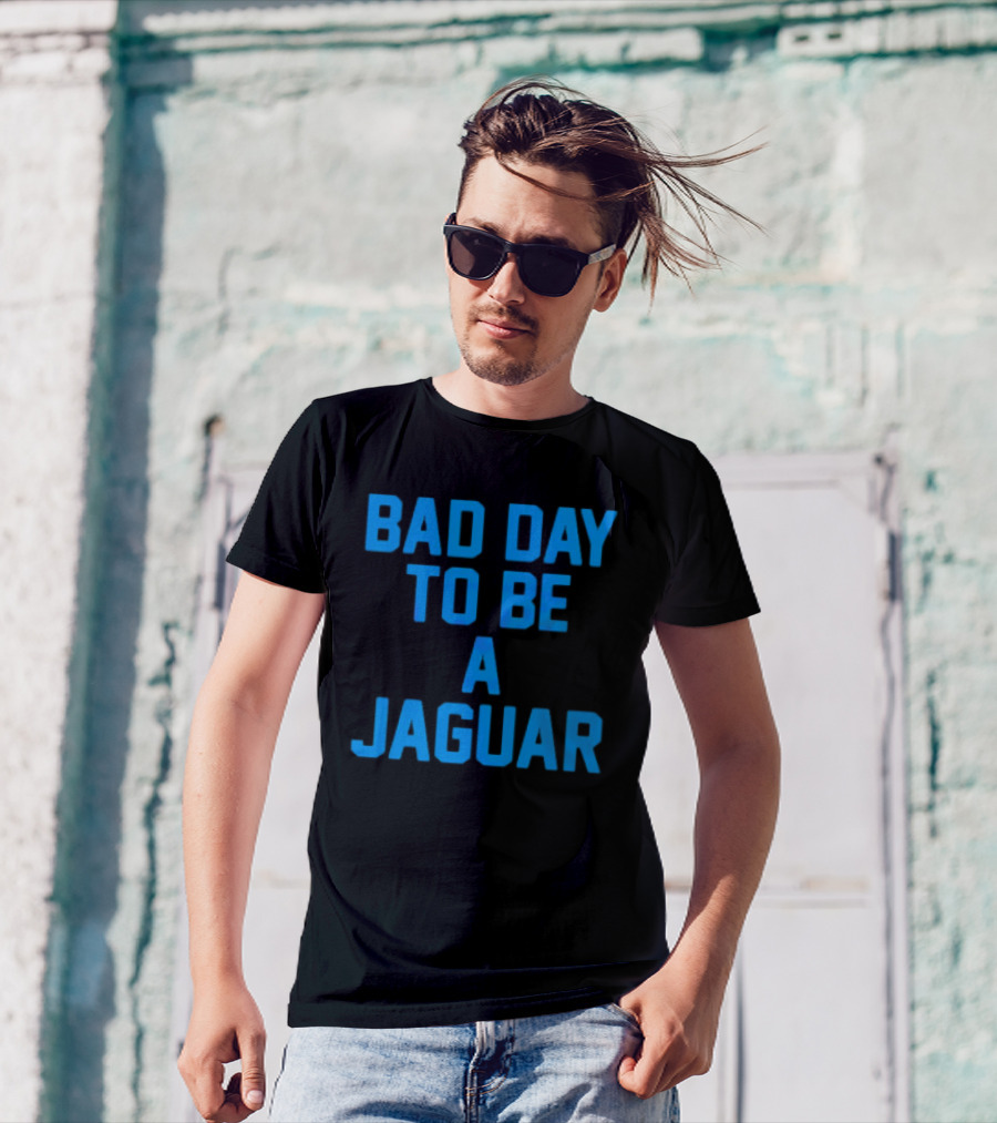 Dan Campbell Detroit Lions Bad Day To Be A Jaguar T-Shirt