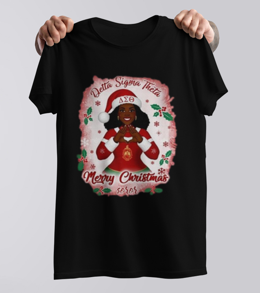 Delta Sigma Theta Merry Christmas Soror T-Shirt