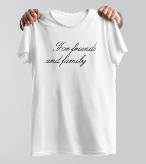 Shawn Mendes For Friends And Family T-Shirt
