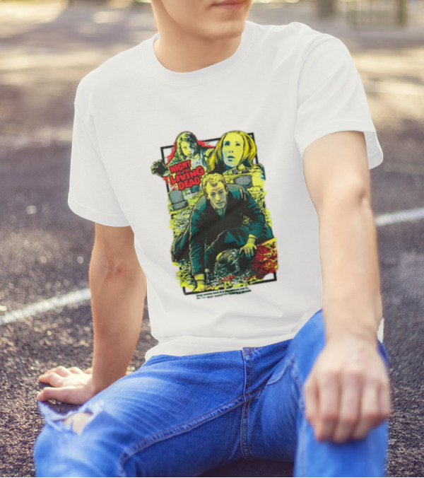 Night Of The Living Dead Horror Collage T-Shirt