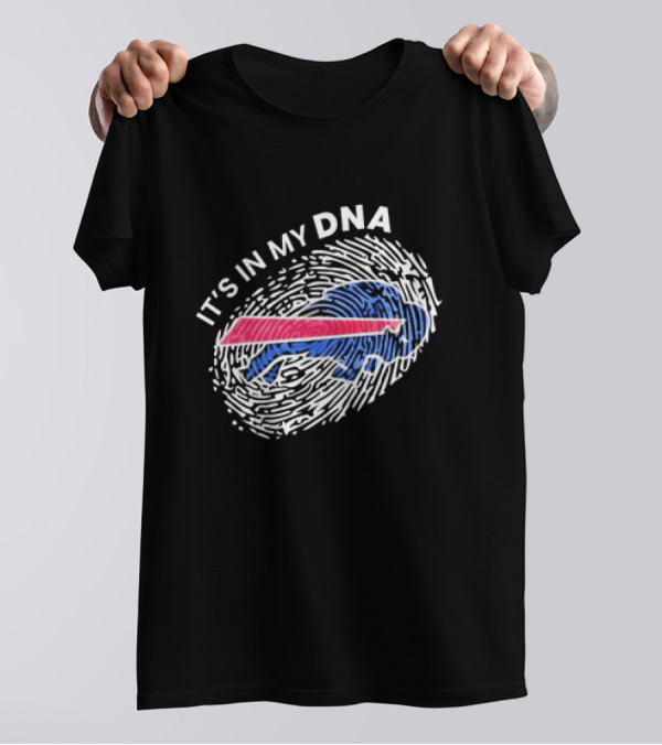 Buffalo Bills It's In My DNA Fingerprint T-Shirt