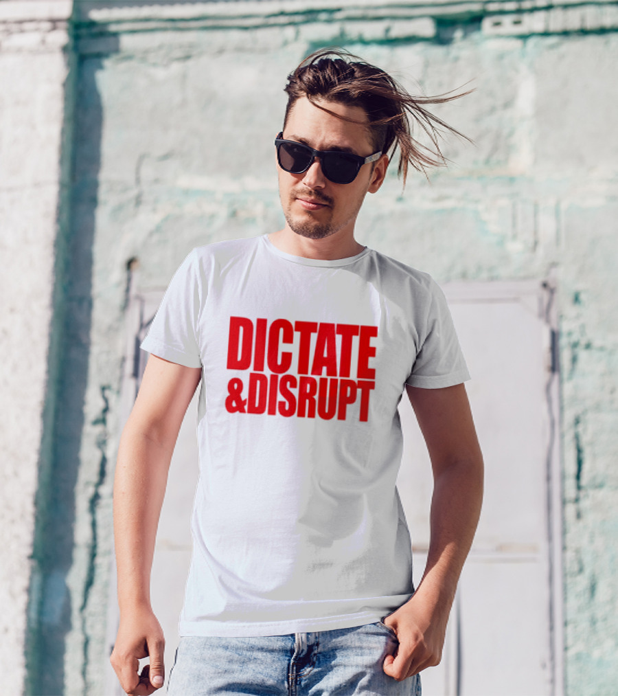 Ole Miss Dictate And Disrupt T-Shirt