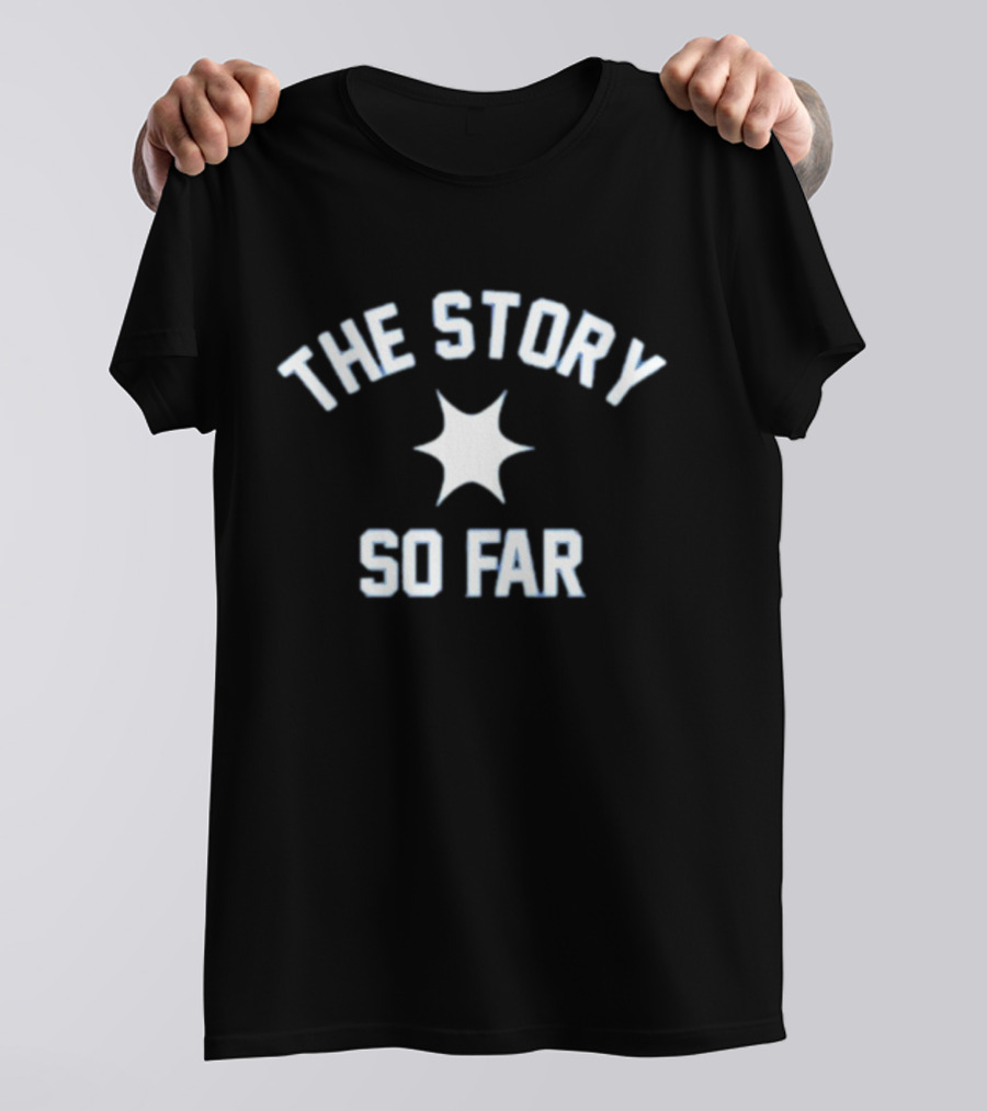 The Story So Far Felt Applique Star Emblem Poof T-Shirt