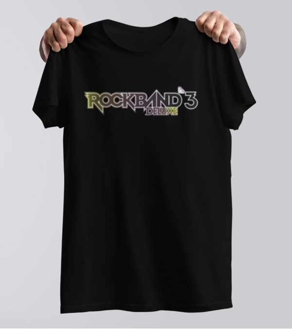 Rockband 3 Deluxe Alec Acai28 Black T-Shirt