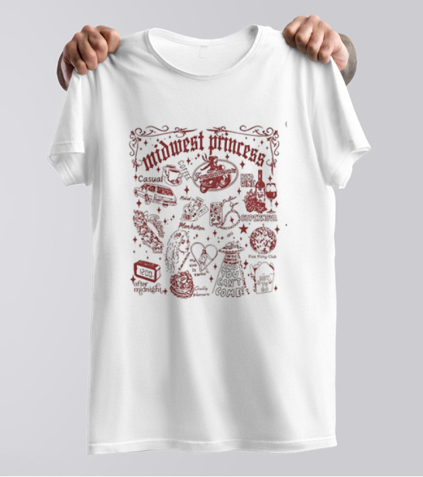 Midwest Princess Y2K Rodeo Line Copenhagen Pink Pony Club Manhattan After Midnight T-Shirt