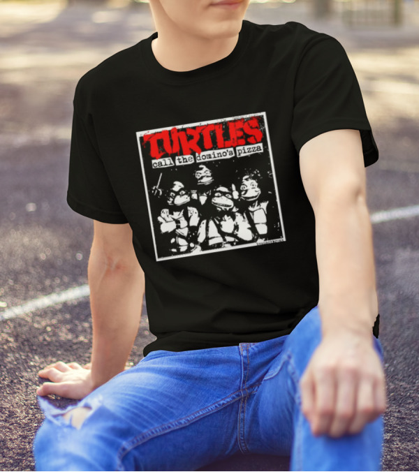 Turtles Call The Domino's Pizza Band T-Shirt