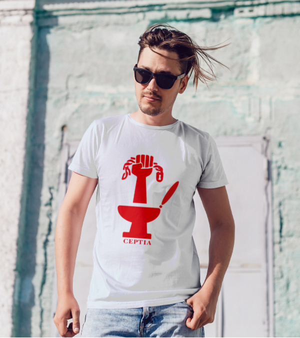 CEPTIA Committee To End Pay Toilets In America Red Fist And Toilet T-Shirt