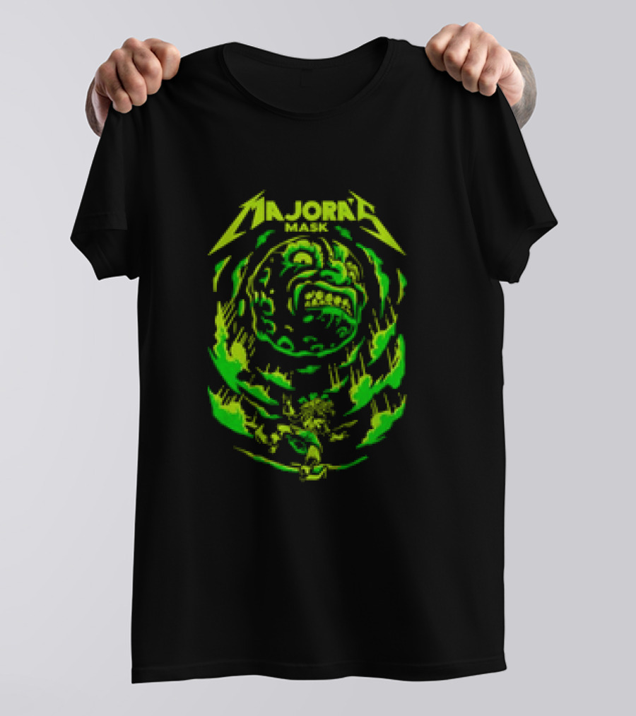 Majora Mask Metal Enter Maskman T-Shirt