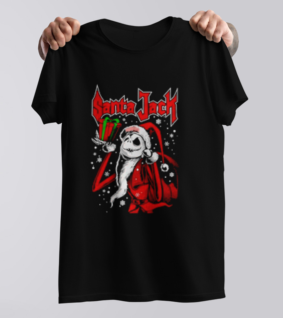 Santa Jack Skellington Christmas King T-Shirt
