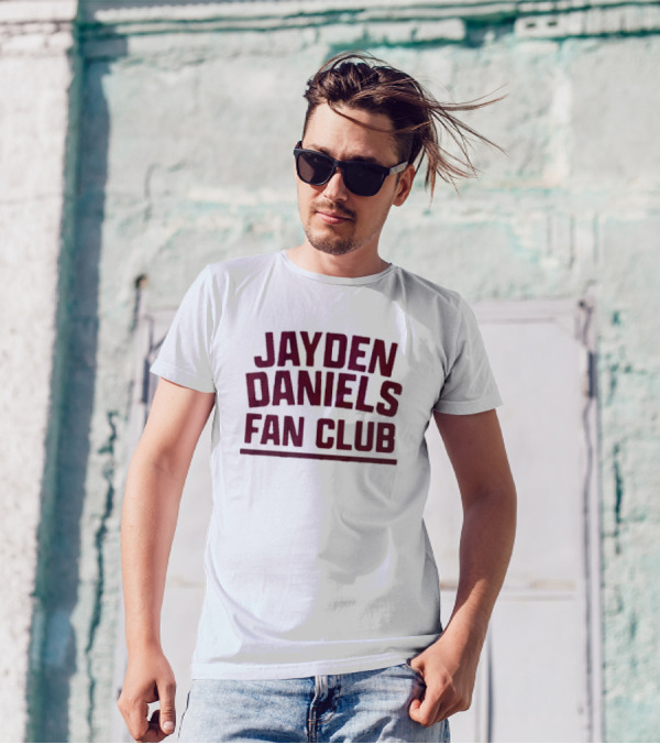 Jayden Daniels Fan Club Washington T-Shirt