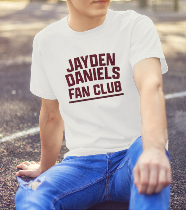 Jayden Daniels Fan Club Washington T-Shirt