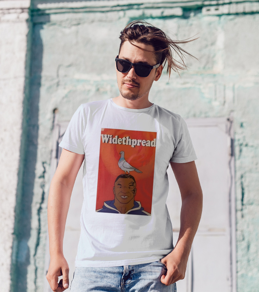 Widethpread Mike Tyson Pigeon T-Shirt