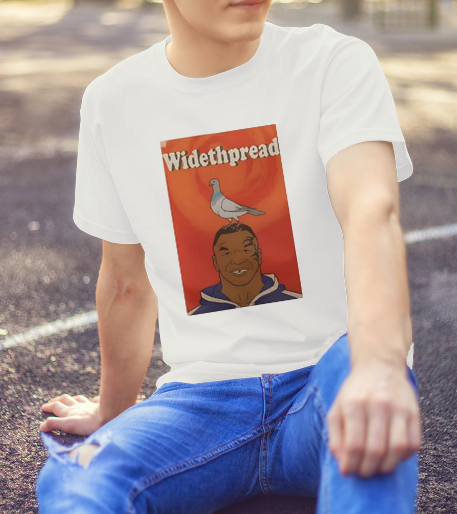 Widethpread Mike Tyson Pigeon T-Shirt