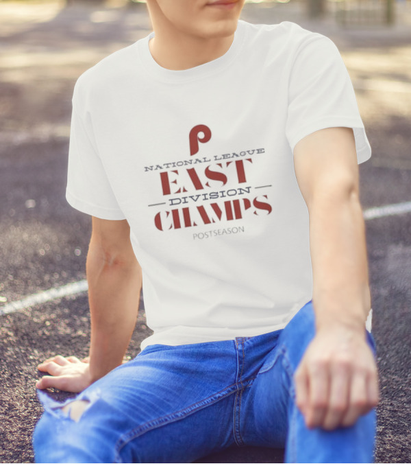 National League East Division Champs Philadelphia Phillies Postseason T-Shirt