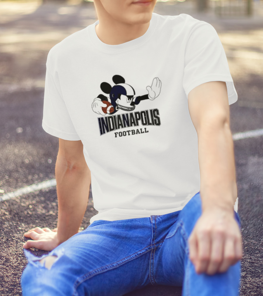 Indianapolis Football Disney-Inspired All Teams Available T-Shirt