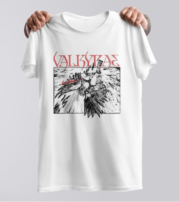 Valkyrae Dynamic Comic Style Action Burst T-Shirt