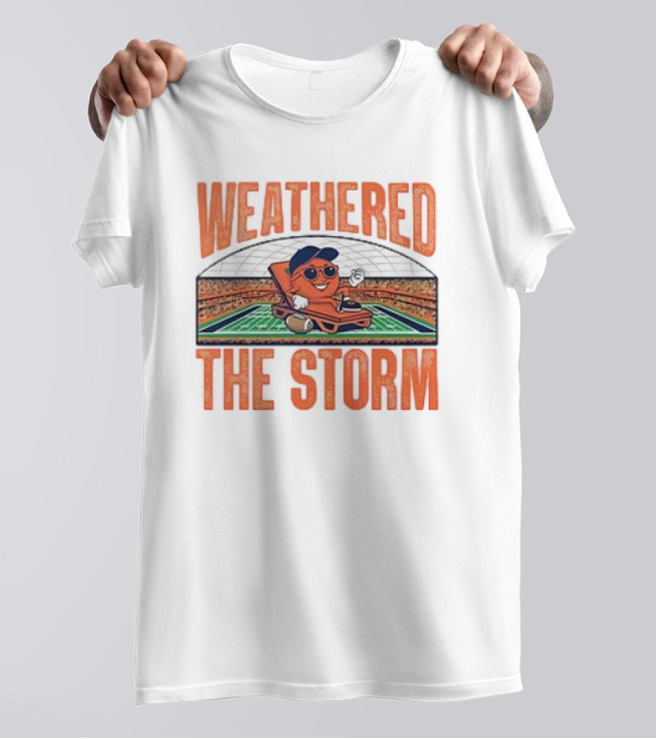 Weathered The Storm Syracuse Orange Stadium Mascot T-Shirt