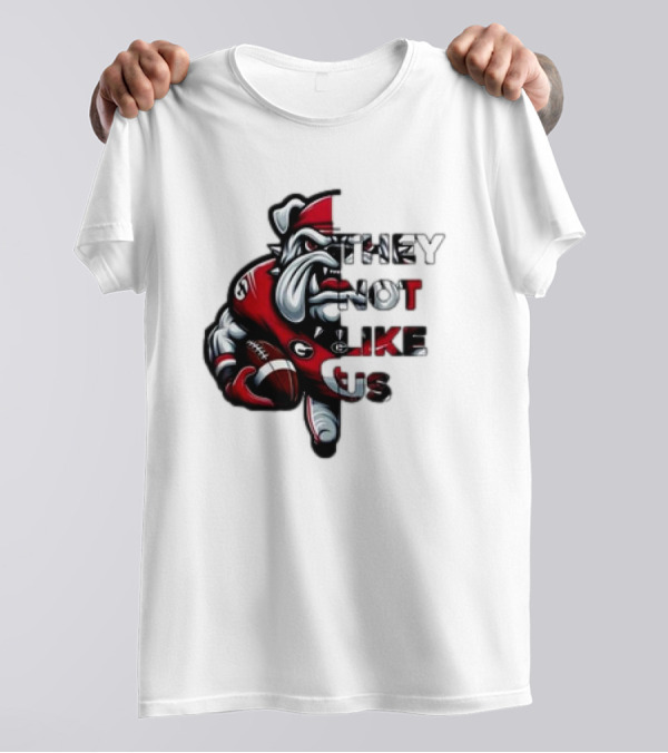 Georgia Bulldogs They Not Like Us T-Shirt