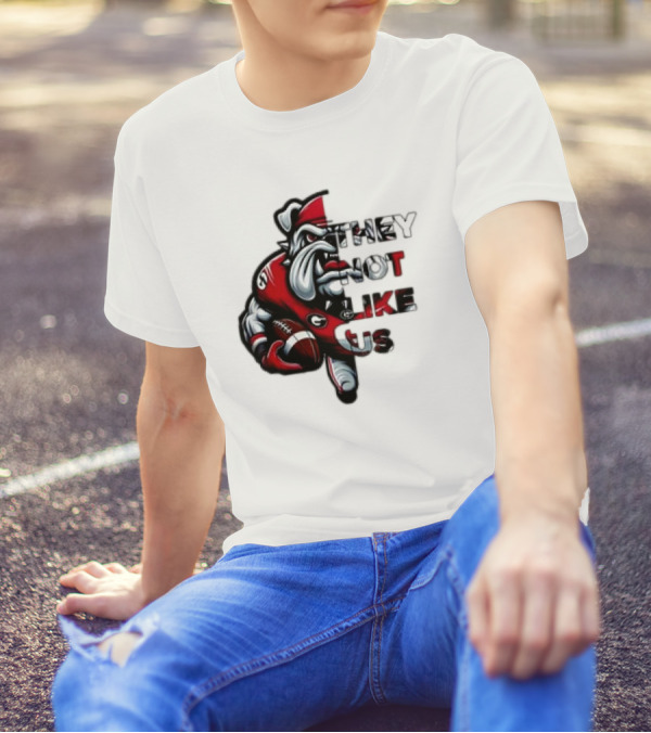 Georgia Bulldogs They Not Like Us T-Shirt
