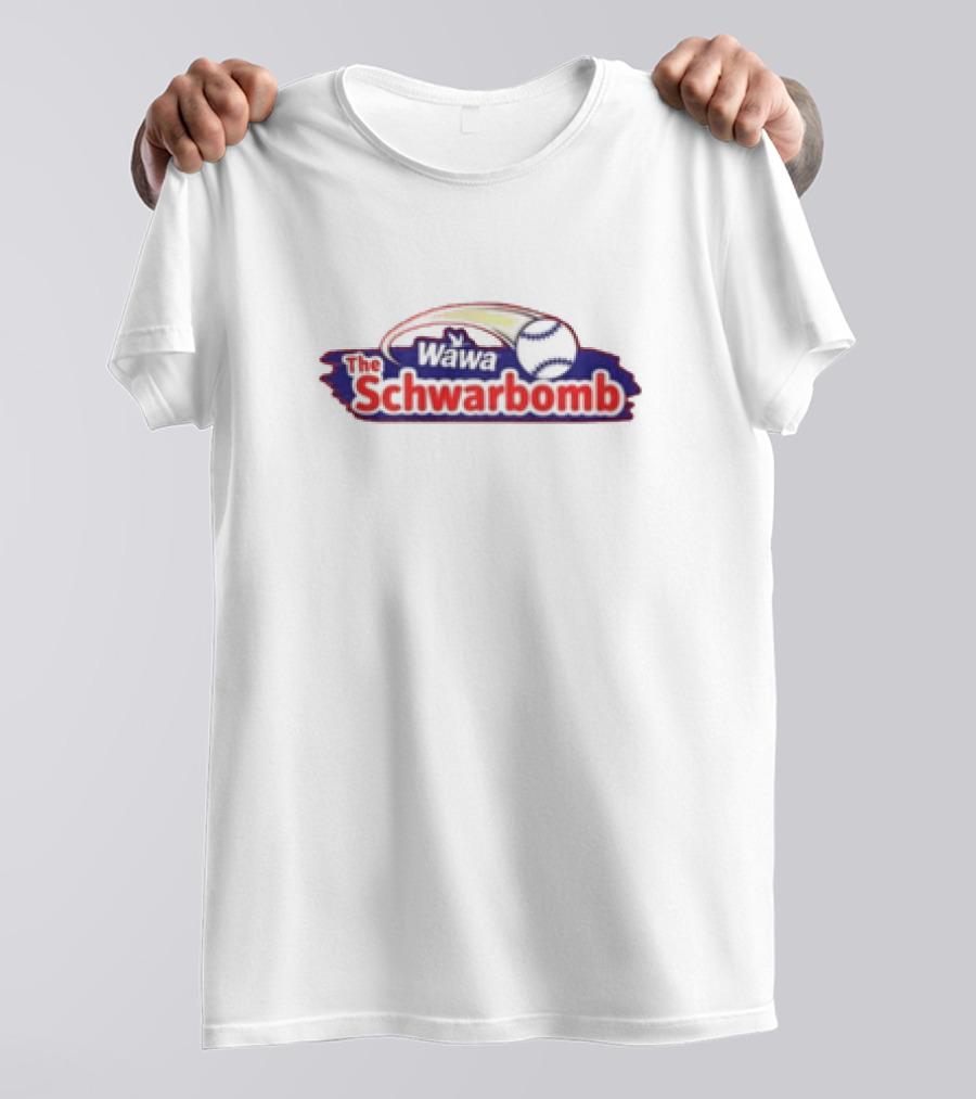 Wawa The Schwarbomb Baseball Logo Inspired T-Shirt