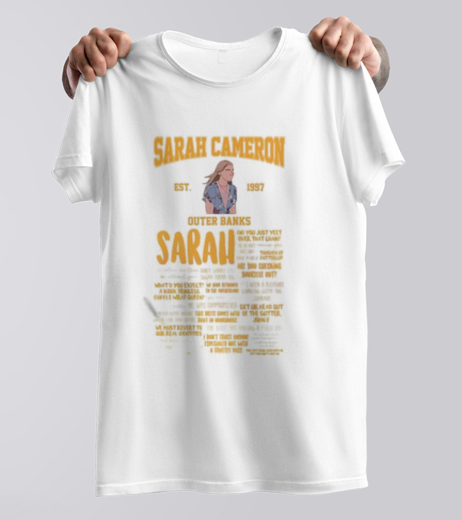 Sarah Cameron Outer Banks Est 1997 Iconic T-Shirt