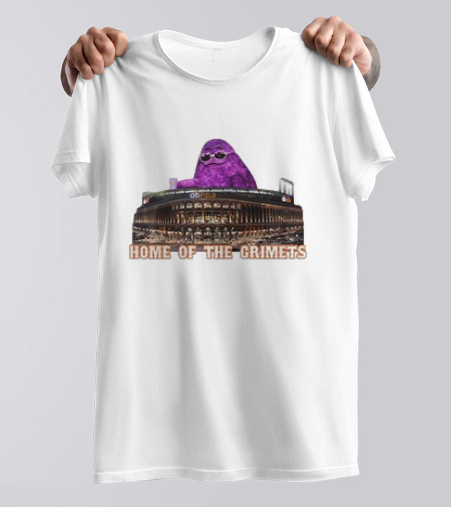 Citi Field Mets Grimace Home Of The Grimets T-Shirt
