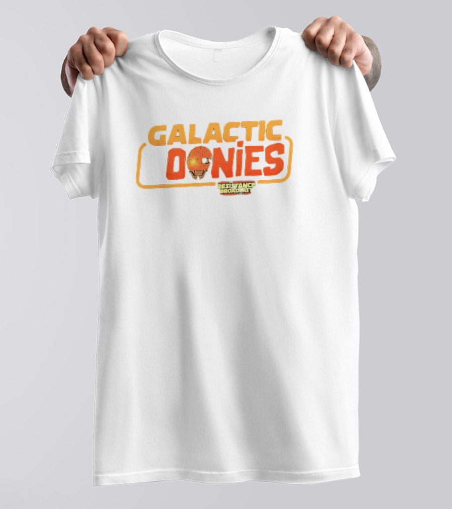 Galactic Goonies Resistance Broadcast Star Wars C-3PO Mashup T-Shirt