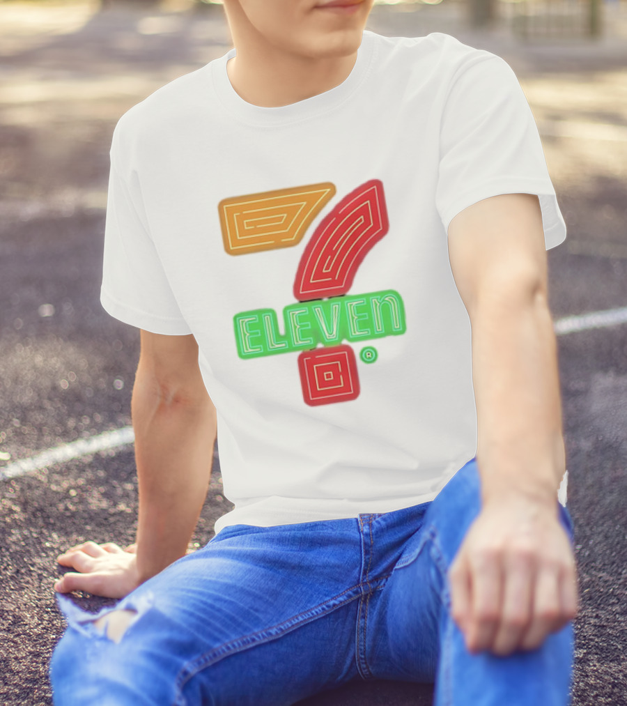 Ja’marr Chase X 7 Eleven Neon Logo Collaboration T-Shirt