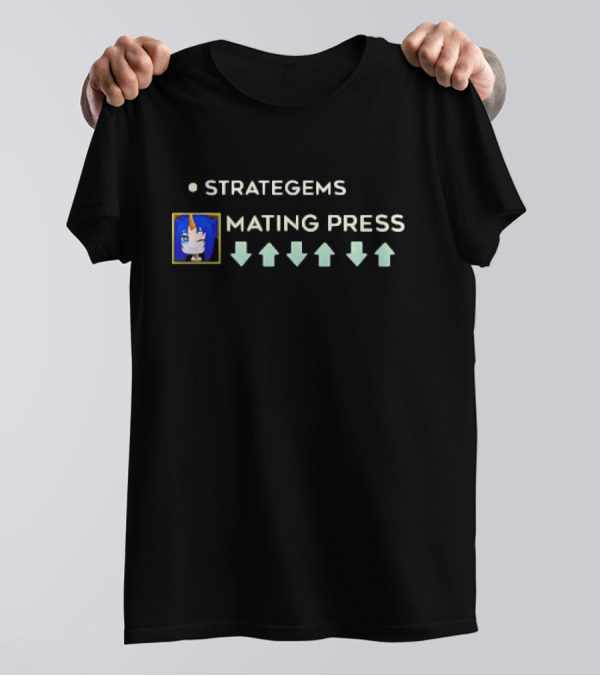 STRATEGEMS MATING PRESS DOWN ARROWS BLUE UNICORN T-Shirt