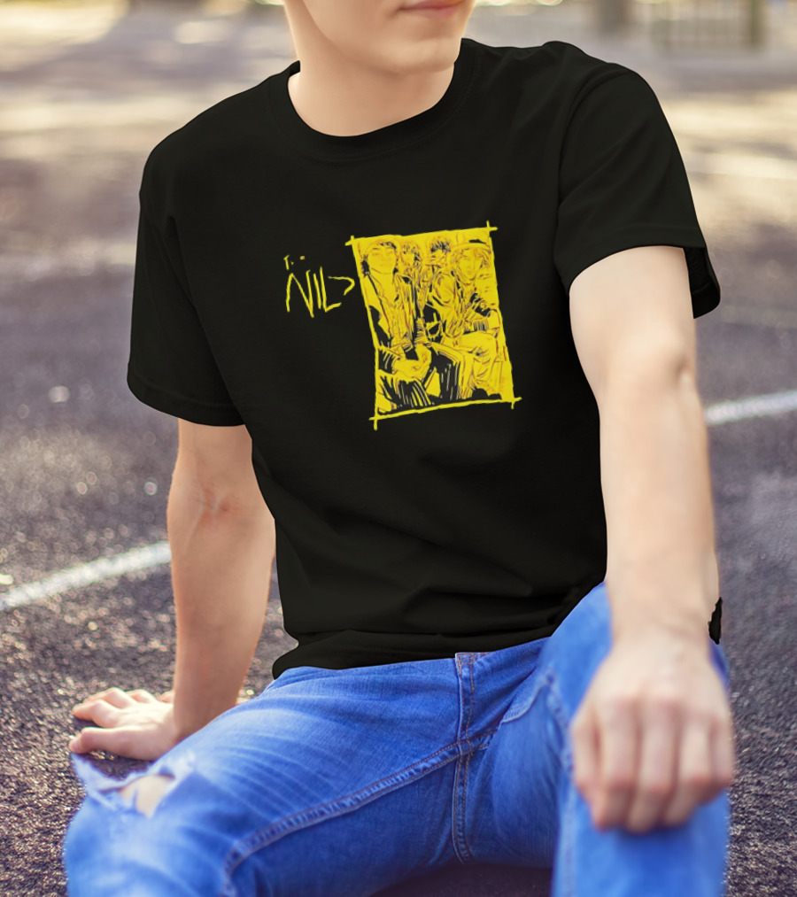 The Nils Comic Band Yellow T-Shirt