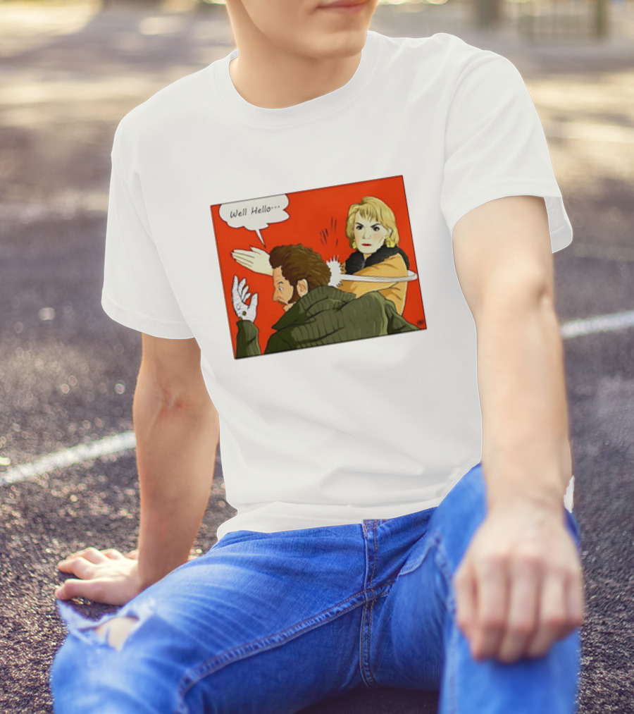 Well Hello Bandit Slap Comic T-Shirt
