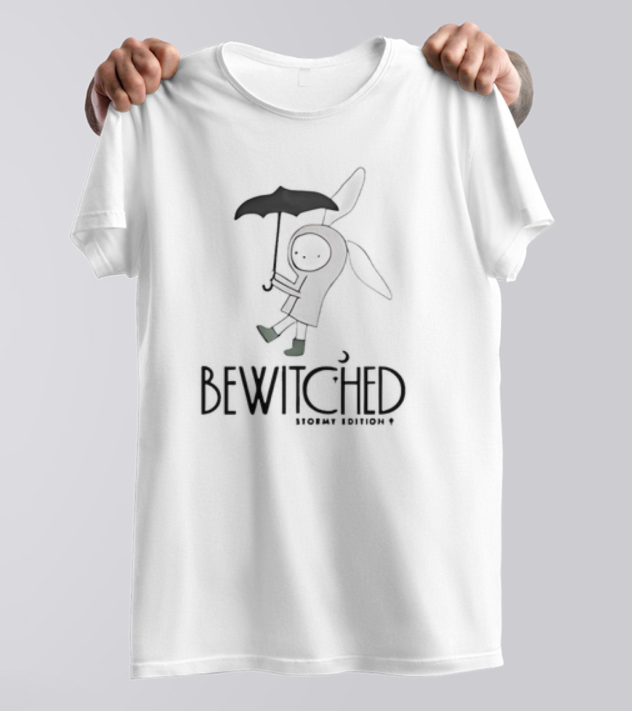 Bewitched Stormy Edition Umbrella Bunny T-Shirt